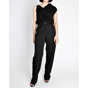 NWT Vintage Black Trousers Size 8